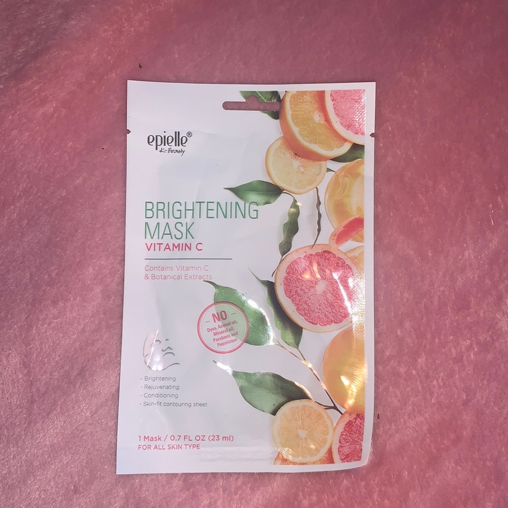 vitamin c sheet mask for $2